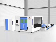 Macchine di taglio a laser - Taglio a laser a fibra di tubo con piattaforma di scambio - Macchine di lavorazione del metallo