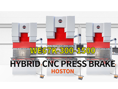 Hoston 300 tonnellate 1500 mm Hybrid CNC Press Brake