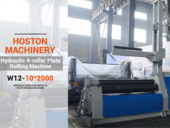 Macchina idraulica per laminare piastre CNC 4 rulli 6x1200 mm